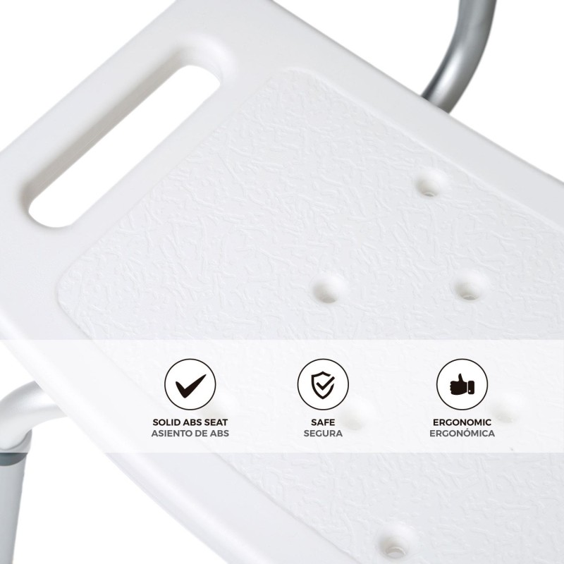 Europodexcymam- silla de baño cymam con respaldo modelo Alba