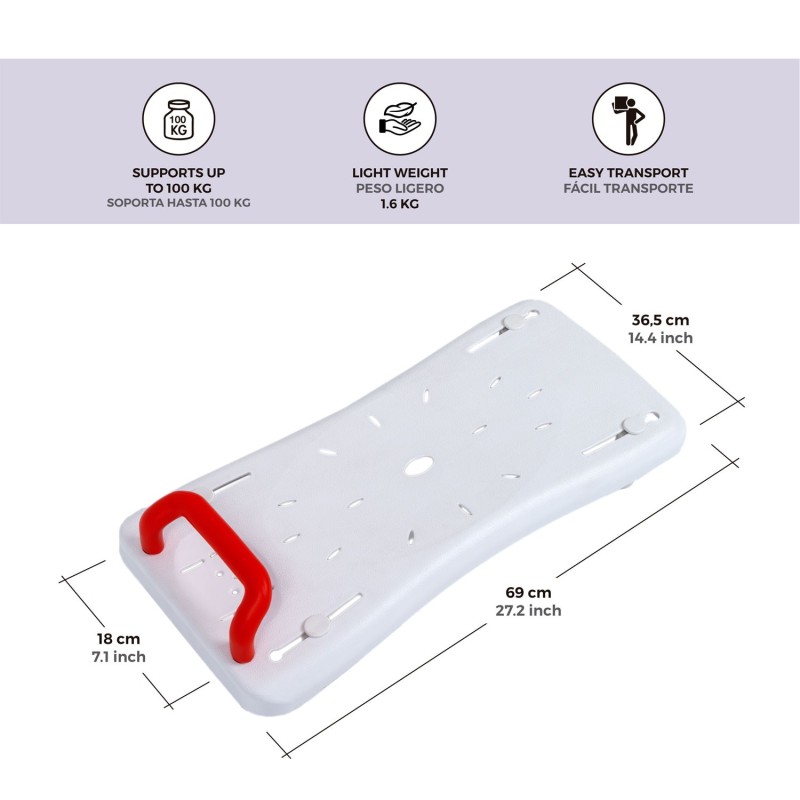 Europodexcymam-Tabla cymam de bañera modelo LENA