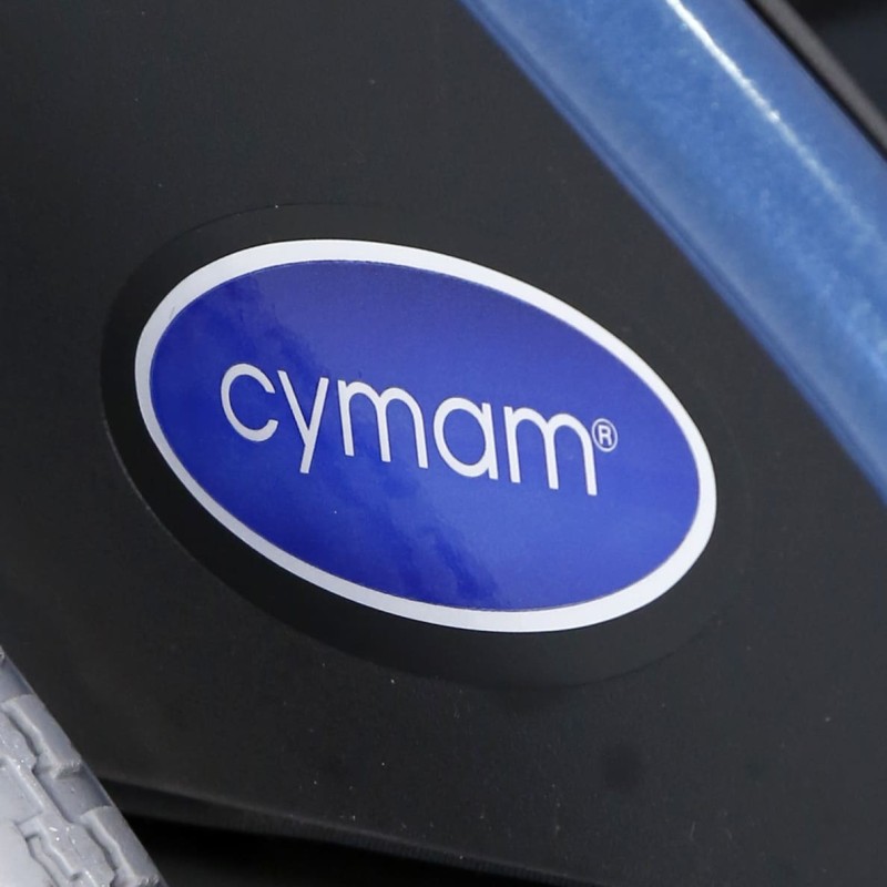 Europodexcymam-Silla de ruedas acero ligero cymam de autopropulsable (rueda grande) 51 cm de asiento modelo DEVA.