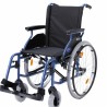 Europodexcymam-Silla de ruedas acero ligero cymam de autopropulsable (rueda grande) 51 cm de asiento modelo DEVA.
