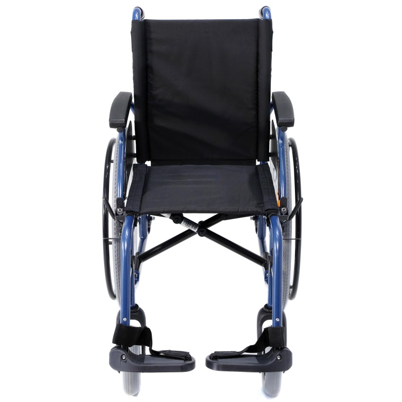 Europodexcymam-Silla de ruedas acero ligero cymam de autopropulsable (rueda grande) 48 cm de asiento modelo DEVA.