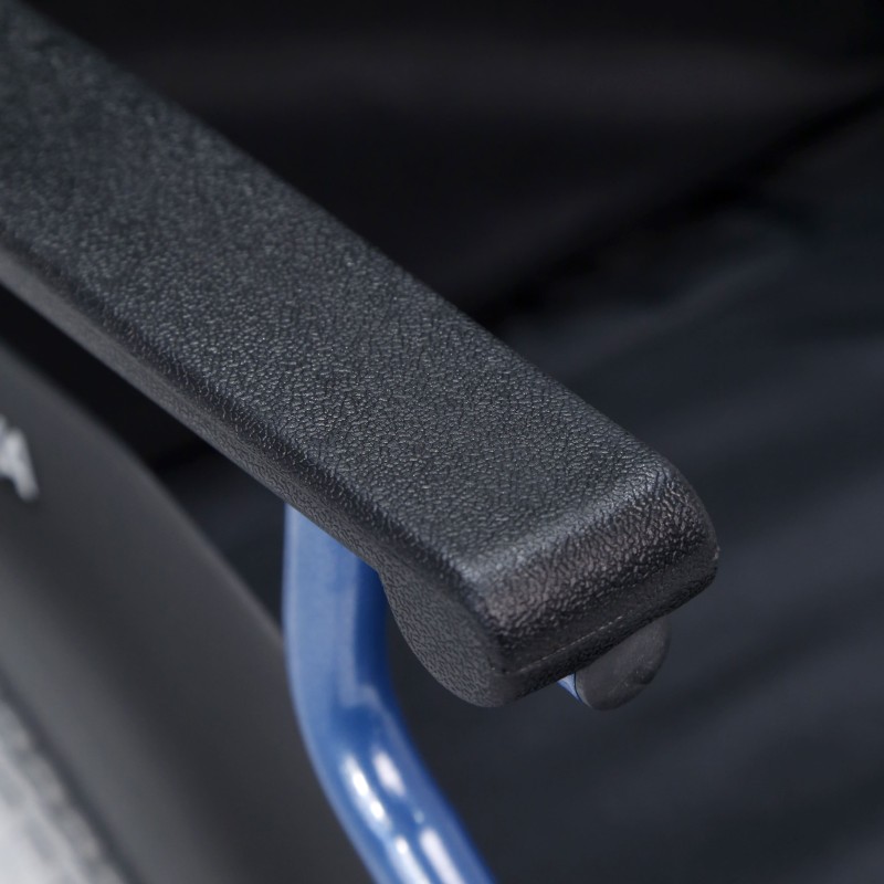 Europodexcymam-Silla de ruedas acero ligero cymam de autopropulsable (rueda grande) 46 cm de asiento modelo DEVA.