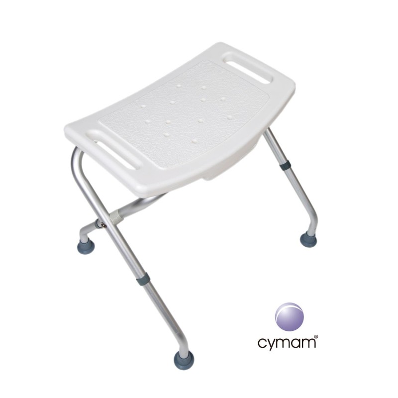 Europodexcymam- Taburete de baño cymam plegable modelo NALÓN