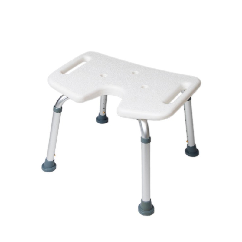 Europodexcymam- taburete cymam de baño con forma de herradura modelo CARES.