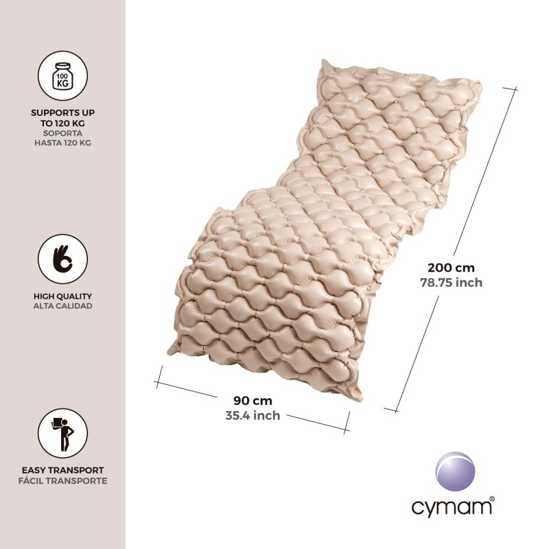 Europodexcymam-colchón cymam antiescaras con compresor modelo OTUR