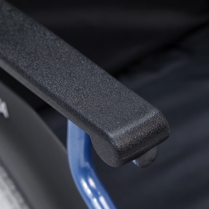 Europodexcymam-Silla de ruedas acero ligero cymam de autopropulsable (rueda grande) 40 cm de asiento modelo DEVA.