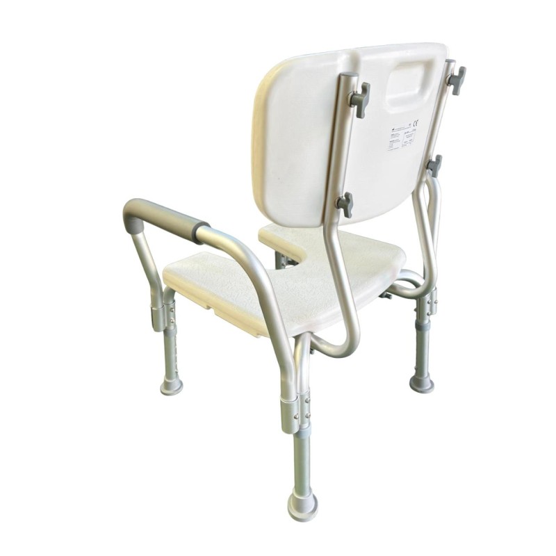 Europodexcymam-Silla cymam de baño con brazos modelo ISLA