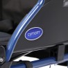 Europodexcymam-Silla de ruedas acero ligero cymam de acompañante (rueda pequeña) 40 cm de asiento modelo NOEGA.