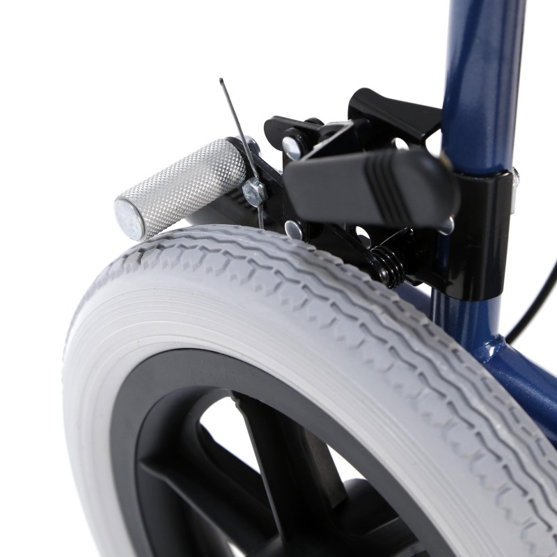 Europodexcymam-Silla de ruedas acero ligero cymam de acompañante (rueda pequeña) 40 cm de asiento modelo NOEGA.