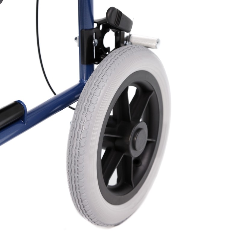 Europodexcymam-Silla de ruedas acero ligero cymam de acompañante (rueda pequeña) 43 cm de asiento modelo NOEGA.