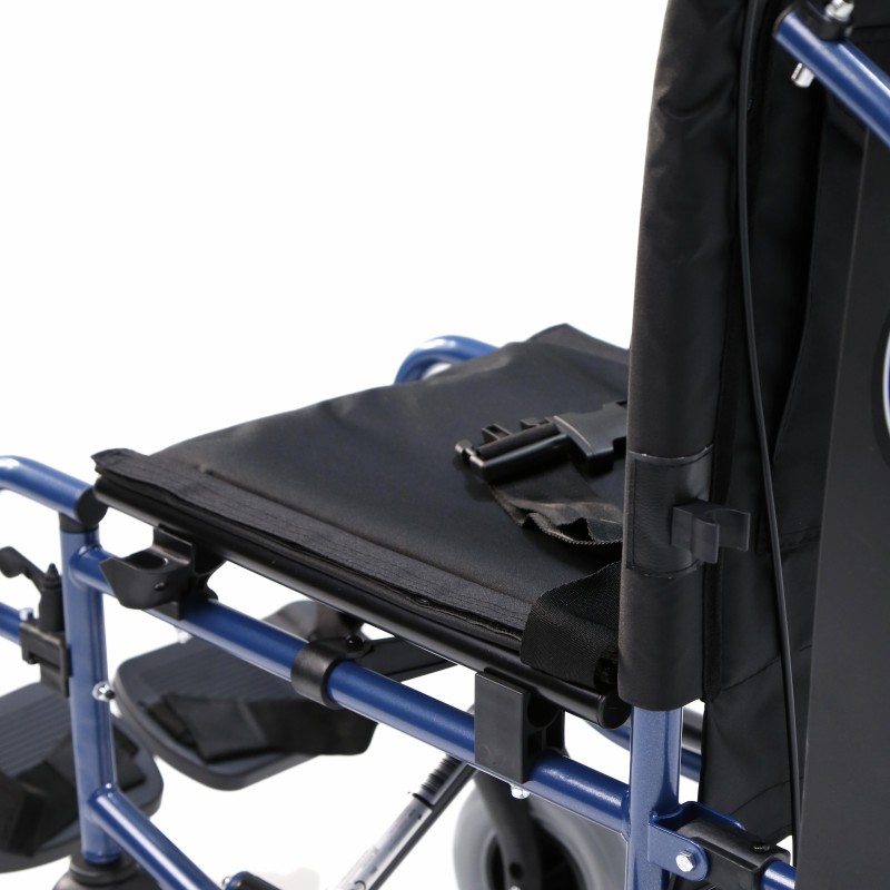 Europodexcymam-Silla de ruedas acero ligero cymam de acompañante (rueda pequeña) 46 cm de asiento modelo NOEGA.