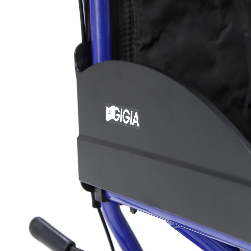 Europodexcymam-Silla de ruedas aluminio cymam de acompañante (rueda pequeña) 46 cm de asiento modelo GIGIA.