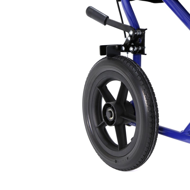 Europodexcymam-Silla de ruedas aluminio cymam de acompañante (rueda pequeña) 46 cm de asiento modelo GIGIA.