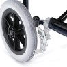 Europodexcymam-Silla de ruedas aluminio cymam de acompañante (rueda pequeña) 40 cm de asiento modelo LLANES.