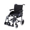 Europodexcymam-Silla de ruedas aluminio cymam de acompañante (rueda pequeña) 46 cm de asiento modelo LLANES.