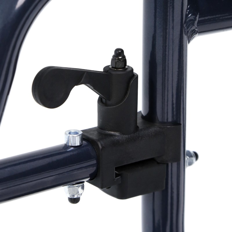 Europodexcymam-Silla de ruedas aluminio cymam de acompañante (rueda pequeña) 46 cm de asiento modelo LLANES.