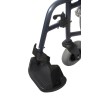 Europodexcymam-Silla de ruedas aluminio cymam de acompañante (rueda pequeña) 48 cm de asiento modelo LLANES.