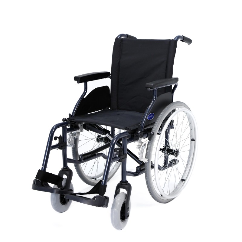 Europodexcymam-Silla de ruedas aluminio cymam de autopropulsable (rueda grande) 51 cm de asiento modelo LLANES.