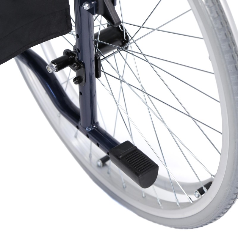 Europodexcymam-Silla de ruedas aluminio cymam de autopropulsable (rueda grande) 51 cm de asiento modelo LLANES.