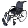 Europodexcymam-Silla de ruedas cymam de aluminio, autopropulsable y reclinable de asiento 43 cm modelo VETUSTA.