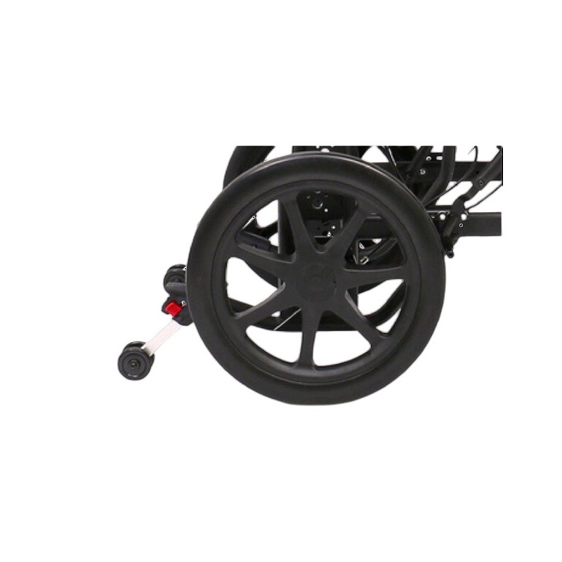 Europodexcymam-Silla de ruedas cymam de acero, autopropulsable y basculante modelo PRAVIA.