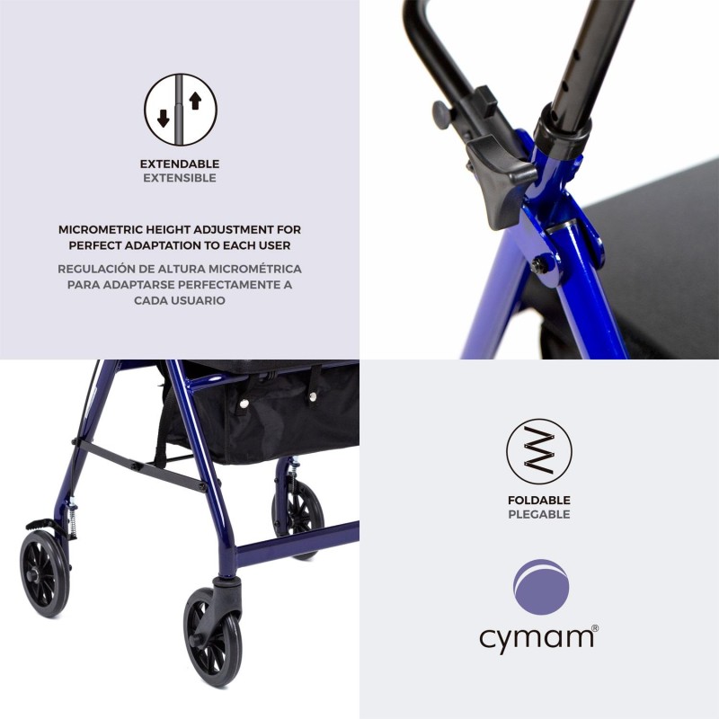 Europodexcymam-Rollator Cymam Freno Manual"TANES"