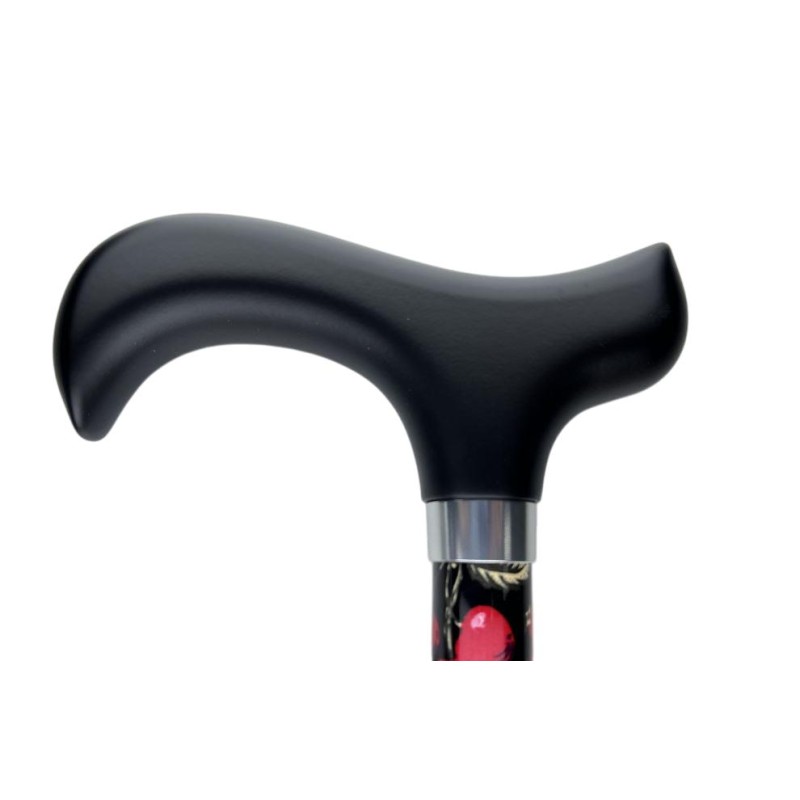 Europodexcymam-  muletilla extensible cymam de aluminio de frutas negra