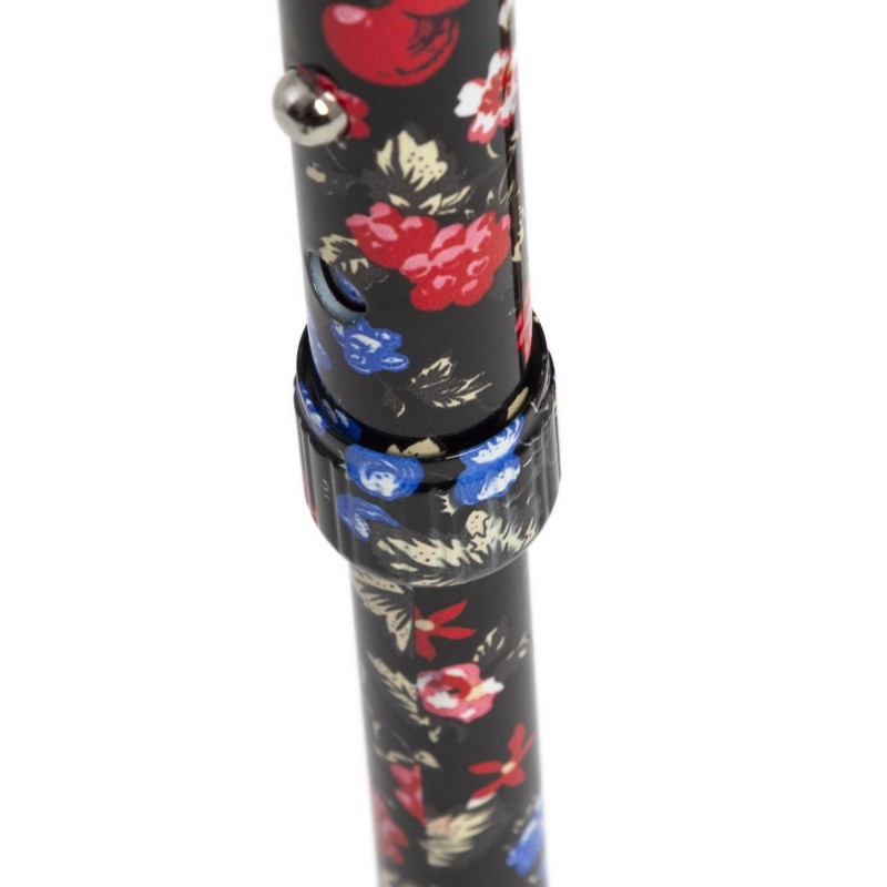 Europodexcymam-  muletilla extensible cymam de aluminio de frutas negra