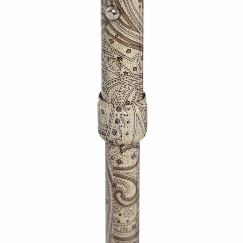 Europodexcymam-  muletilla extensible cymam de aluminio de paisley beige