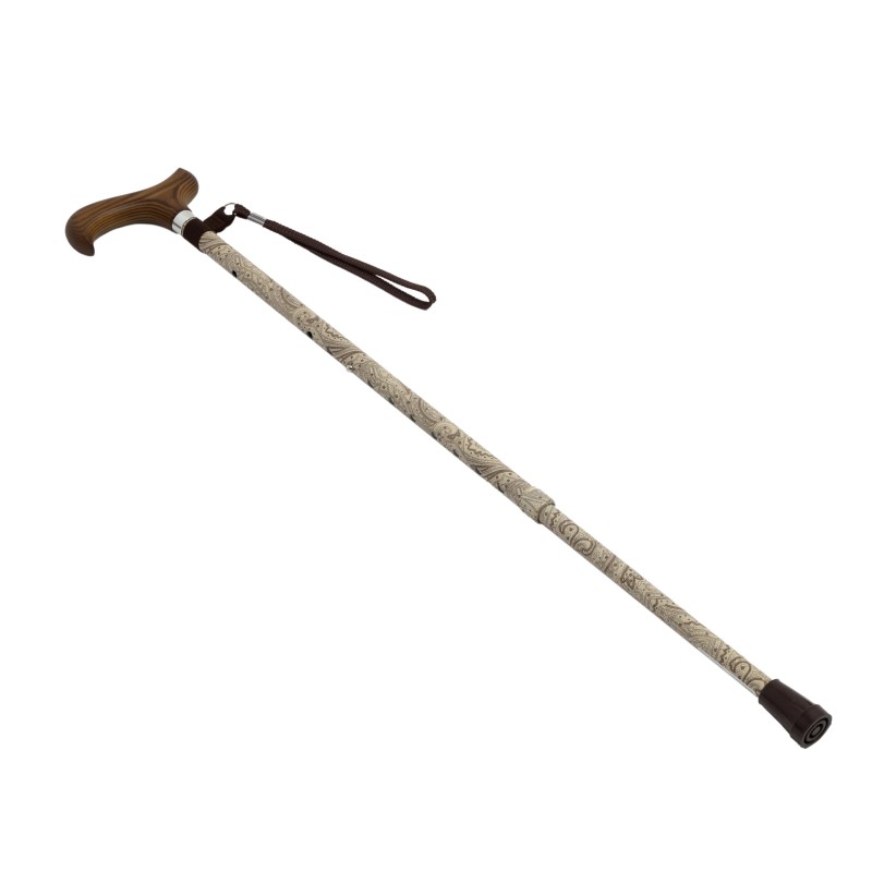 Europodexcymam-  muletilla extensible cymam de aluminio de paisley beige