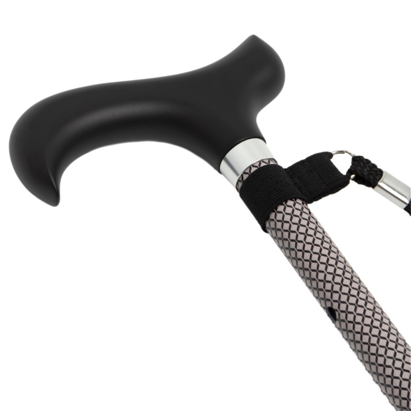 Europodexcymam-  muletilla extensible cymam de aluminio de damero rosa