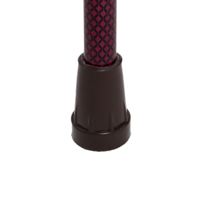 Europodexcymam-  muletilla extensible cymam de aluminio de damero granate