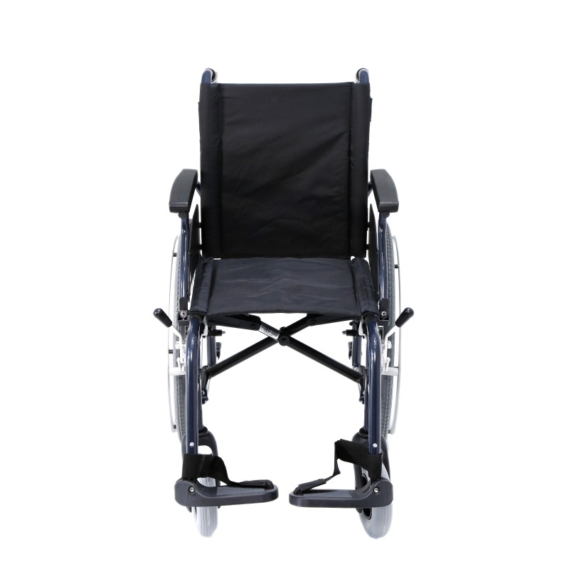 Europodexcymam-Silla de ruedas aluminio cymam de autopropulsable (rueda grande) 40 cm de asiento modelo LLANES.