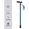 Europodexcymam- Muletilla extensible de aluminio en azul.