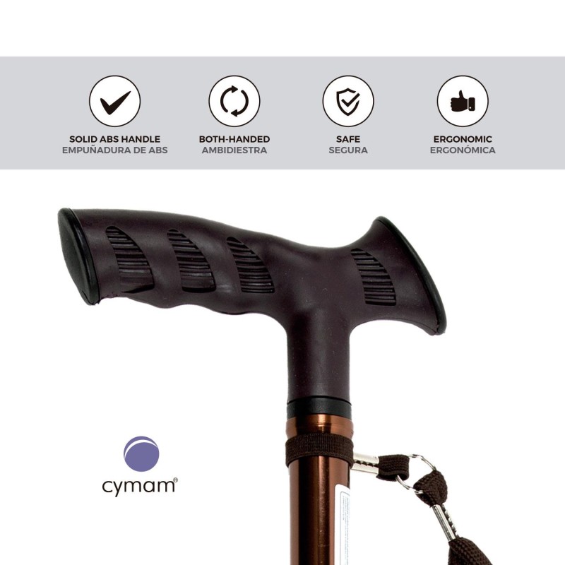 Europodexcymam- Muletilla extensible de aluminio en bronce.