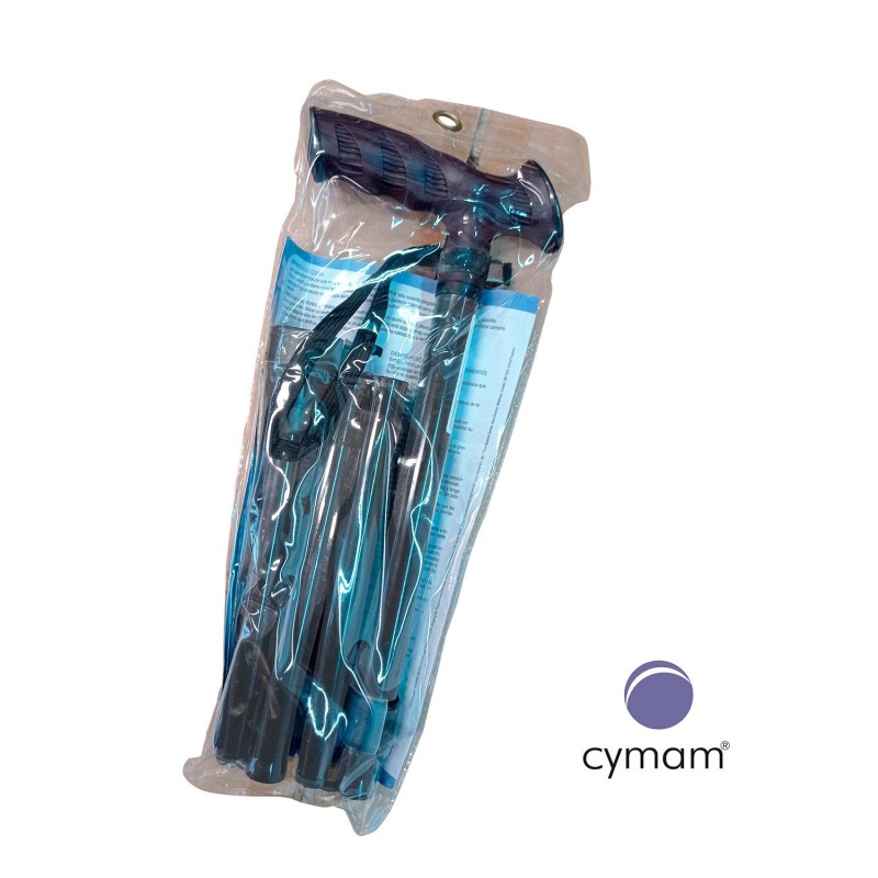 Europodexcymam- Muletilla plegable de aluminio en cobalto.