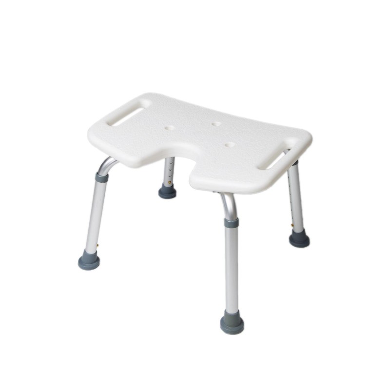 Europodexcymam- taburete cymam de baño con forma de herradura modelo CARES.