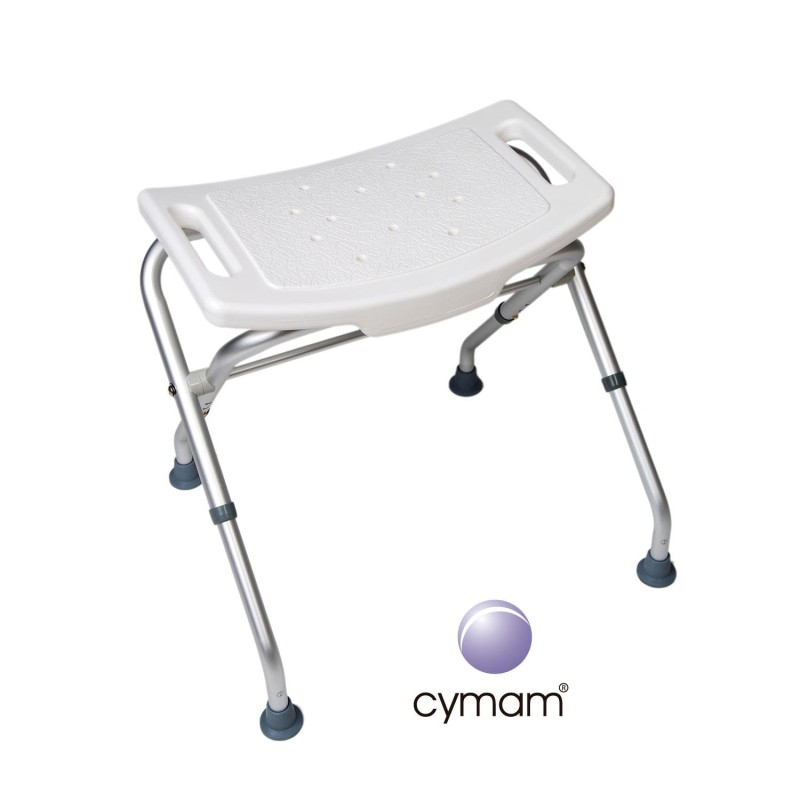 Europodexcymam- Taburete de baño cymam plegable modelo NALÓN