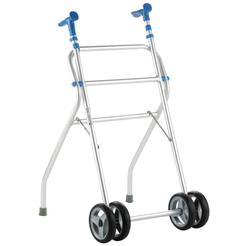Europodexcymam- Andador Cymam de aluminio 4 ruedas modelo TURÓN