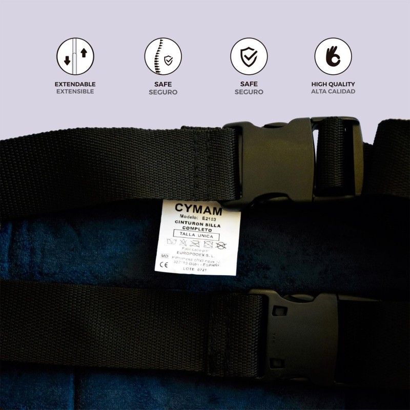 Europodexcymam-Cinturón Cymam de silla pélvico con tirantes.