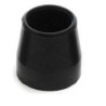 Europodexcymam- Contera de caucho negra de 25 mm